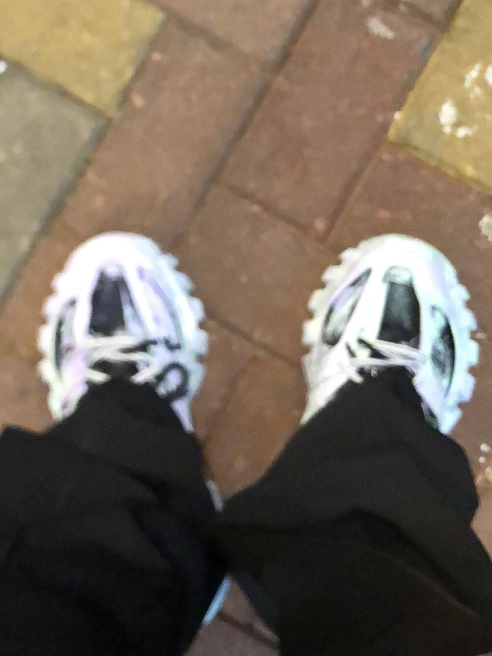 「BALENCIAGAのアイテム（スニーカー、その他）」を使った、Vさん（メンズ・171cm）の冬コーディネートの1枚目の写真