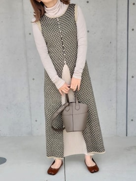 𝙵𝚞𝚞さん（レディース・158cm）の冬コーディネート