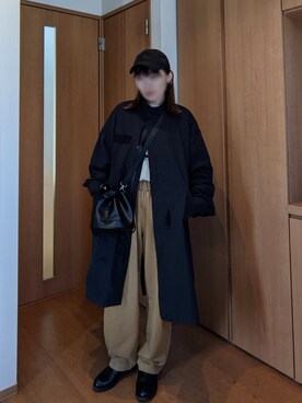 「CIAOPANIC TYPY（チャオパニックティピー）のアイテム（モッズコート）」を使った、kakaさん（レディース・158cm）の春コーディネート