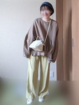 「COEUR（クール）のアイテム」を使った、kakaさん（レディース・158cm）の春コーディネート