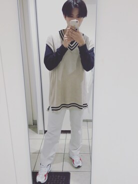 「韓国コーデ」｜나이도（ダイト）さん（メンズ・163cm）の春コーディネート