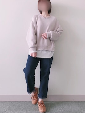 のはなさんの（GU | ジーユー）を使ったコーディネート