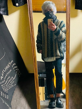「アイテム（その他シューズ）」を使った、anniefreedomさん（メンズ・175cm・40代）の春コーディネート