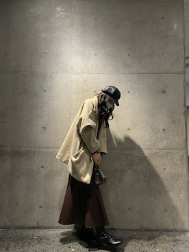 「discord（ディスコード）のアイテム」を使った、bellezzaさん（レディース・165cm）の冬コーディネート