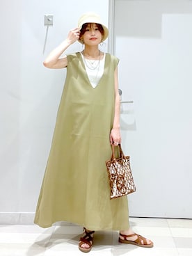 ゆかさん（レディース・163cm）の夏コーディネート
