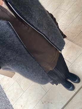 「UGG（アグ）のアイテム（ブーツ）」を使った、まつさん（レディース・165cm）の秋コーディネート