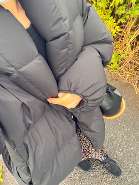 「Building Block（ビルディングブロック）のアイテム（バッグ）」を使った、まつさん（レディース・165cm）の冬コーディネート