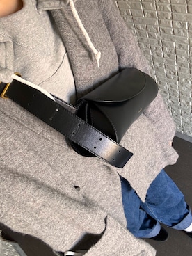 「JIL SANDER（ジルサンダー）のアイテム」を使った、まつさん（レディース・165cm）の冬コーディネート