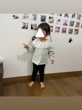 「西松屋（ニシマツヤ）のアイテム」を使った、るみたさん（レディース・149cm・20代）の秋コーディネート