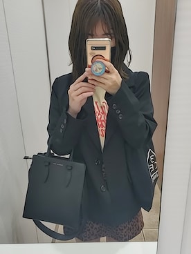 「GOGOSING（ゴゴシング）のアイテム（ジャケット/アウター）」を使った、うゆさん（レディース・152cm）の夏コーディネート