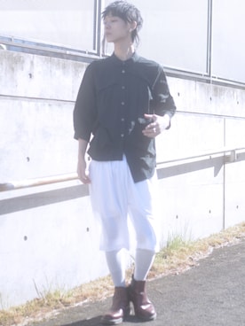 「アイテム（ワンピース/ドレス）」を使った、ShotaroKonishiさん（メンズ・175cm）の春コーディネート