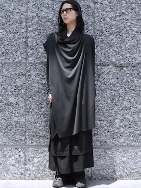 「アイテム（スカート）」を使った、ShotaroKonishiさん（メンズ・175cm）の秋コーディネート