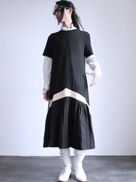 「アイテム（パーカー）」を使った、ShotaroKonishiさん（メンズ・175cm・30代）の夏コーディネート
