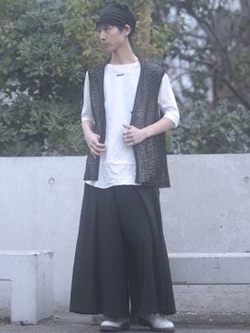 「アイテム（ヘアアクセサリー）」を使った、ShotaroKonishiさん（メンズ・175cm）の春コーディネート