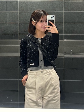 「MURUA（ムルーア）のアイテム」を使った、もかさん（レディース・159cm）の秋コーディネート