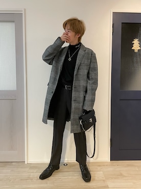 セイヤさん（骨格ストレート・メンズ・174cm）の秋コーディネート