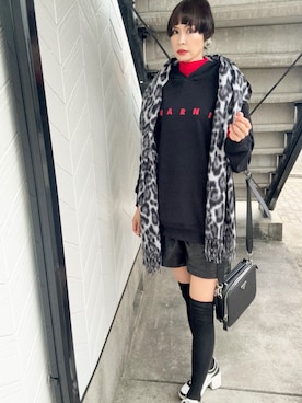 「アイテム（パーカー）」を使った、chika@さん（レディース・162cm）の秋コーディネート