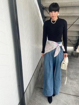 「ショートヘア」｜chika@さん（レディース・162cm）の秋コーディネート