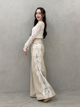 「dazzlin（ダズリン）のアイテム」を使った、いぶさん（レディース・148cm）の夏コーディネート