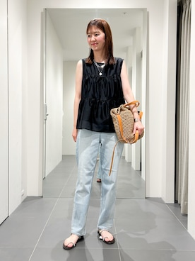 nbbminaさん(レディース・172cm)の夏コーディネート