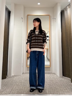 Maiさん（レディース・155cm）の秋コーディネート