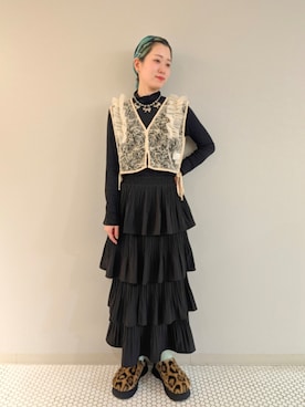 「AIC.（エーアイシー）のアイテム」を使った、TOMOEさん（レディース・160cm）の秋コーディネート
