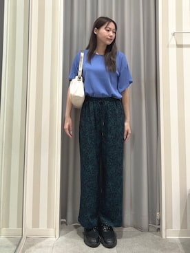 「Lee（リー）のアイテム」を使った、mik0511gさん（レディース・168cm）の夏コーディネート