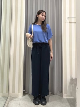 「Lee（リー）のアイテム」を使った、mik0511gさん（レディース・168cm）の夏コーディネート