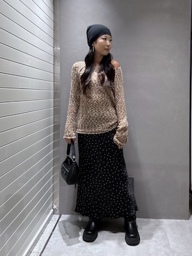 RIさん(レディース・156cm)の秋コーディネート