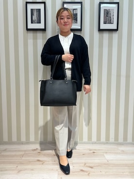 「HusHusH（ハッシュアッシュ）のアイテム」を使った、みさぼうさん（レディース・160cm）の春コーディネート