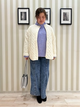 「DRESKIP（ドレスキップ）のアイテム」を使った、みさぼうさん（レディース・160cm）の冬コーディネート