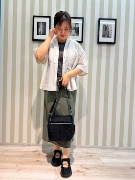 「DRESKIP（ドレスキップ）のアイテム」を使った、みさぼうさん（レディース・160cm）の夏コーディネート