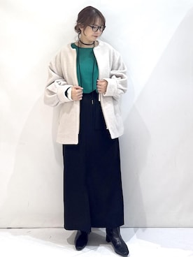 やすさん(レディース・153cm)の冬コーディネート