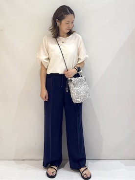 やすさん(レディース・153cm)の夏コーディネート