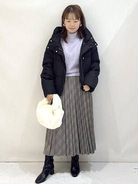 やすさん(レディース・153cm)の冬コーディネート