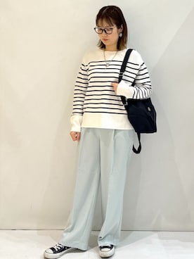やすさん(レディース・153cm)の春コーディネート