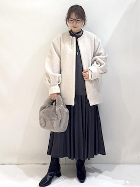 やすさん(レディース・153cm)の冬コーディネート