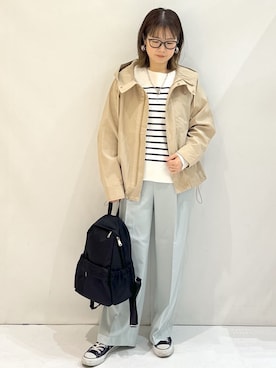 やすさん(レディース・153cm)の春コーディネート