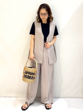 やすさん(レディース・153cm)の夏コーディネート