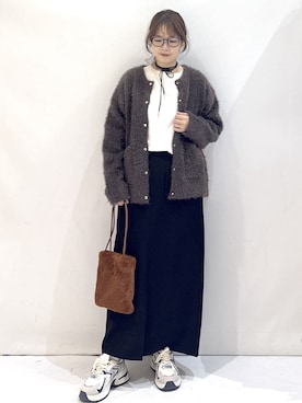 やすさん(レディース・153cm)の冬コーディネート