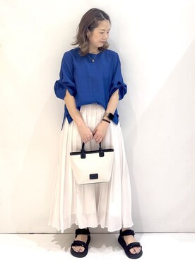 やすさん(レディース・153cm)の夏コーディネート