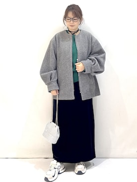 やすさん(レディース・153cm)の冬コーディネート