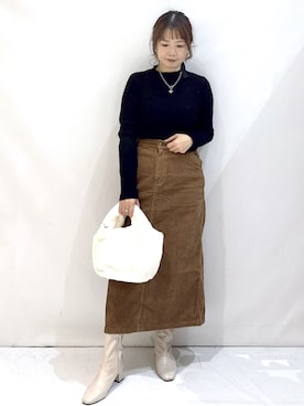 やすさん(レディース・153cm)の冬コーディネート