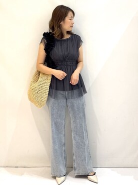やすさん(レディース・153cm)の夏コーディネート