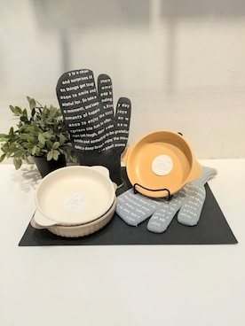 「アイテム（食器）」を使った、skiさん（レディース・153cm）の秋コーディネート