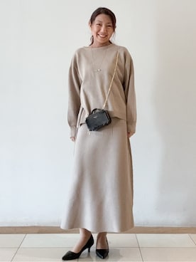 MAYUMIさん(レディース・158cm)の冬コーディネート