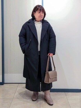 minoriさん(レディース・155cm)の冬コーディネート