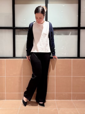 「ESPERANZA（エスペランサ）のアイテム」を使った、すみれさん（レディース・164cm）の秋コーディネート