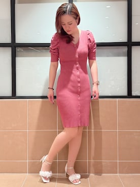 「ESPERANZA（エスペランサ）のアイテム」を使った、すみれさん（レディース・164cm）の春コーディネート
