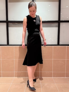 「ESPERANZA（エスペランサ）のアイテム」を使った、すみれさん（レディース・164cm）の夏コーディネート